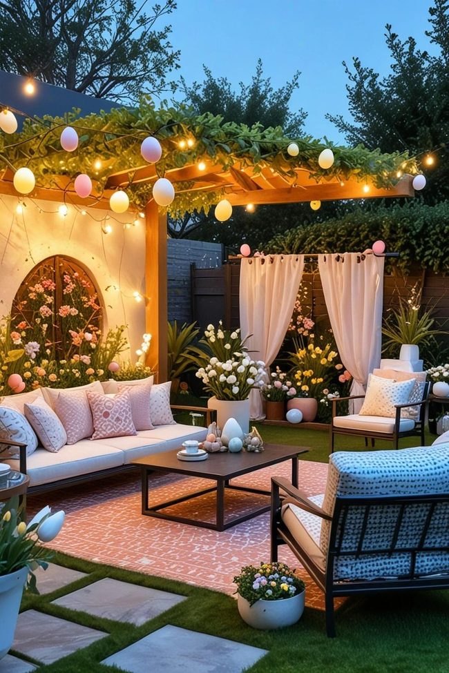 Landscape Lamps Easter Bloom