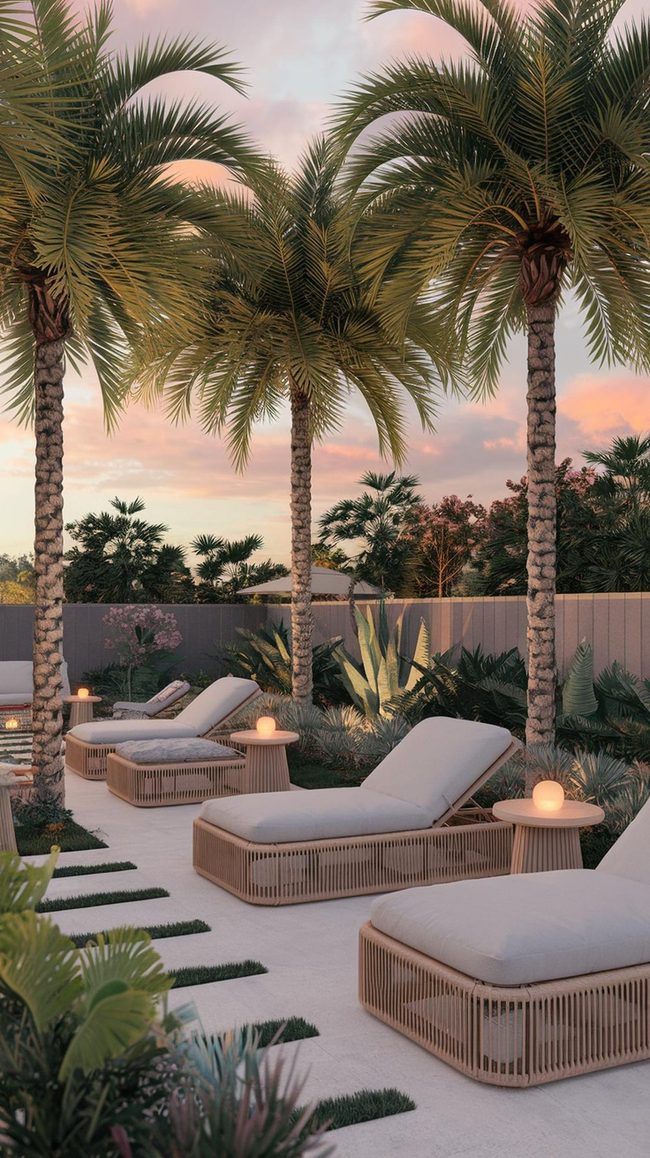 Layered Palms, Endless Relaxation
