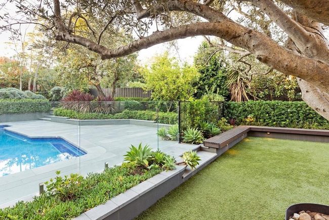 Urban Pool Garden Oasis