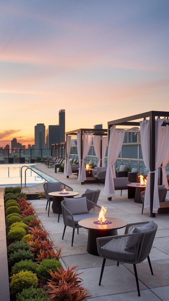 Infinity Pool Above The City