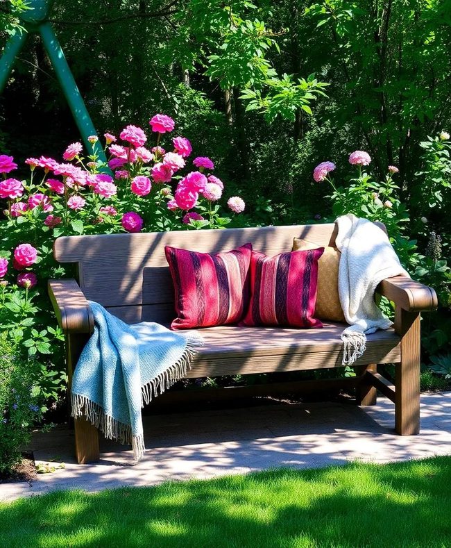 Reclaimed Timber Patio Bench