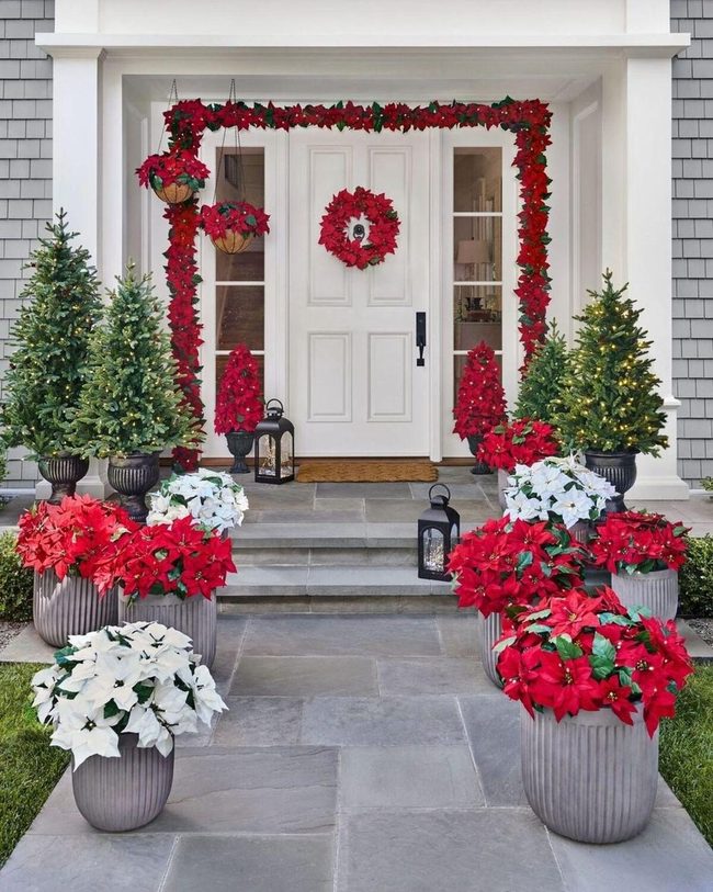 Stacked Pots, Instant Curb Appeal