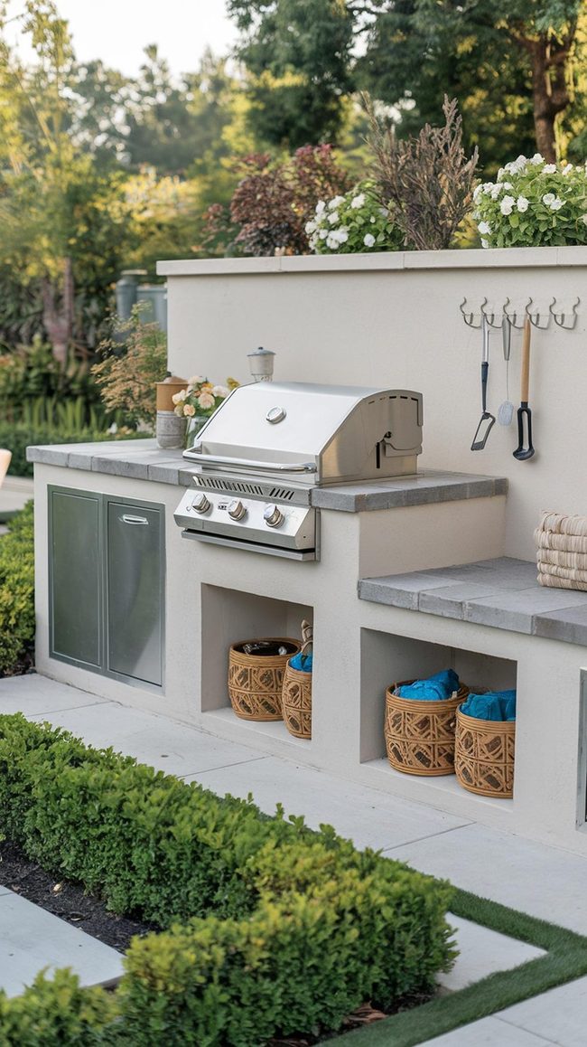 Organized Grill Zone Essentials
