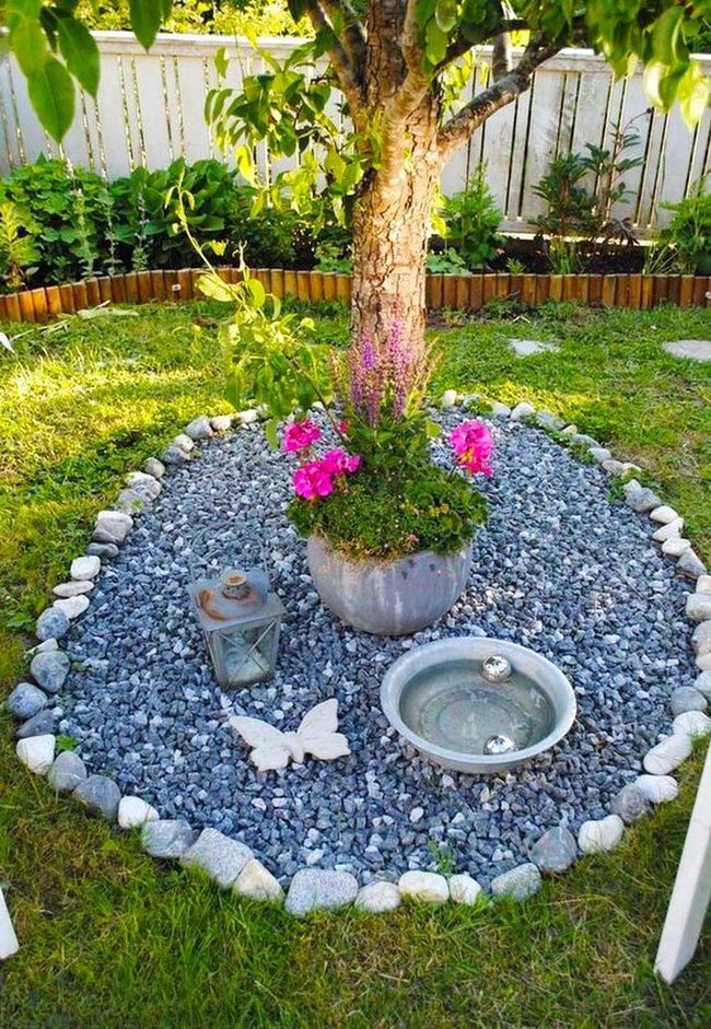 Garden Stones With Butterfly Sanctuary