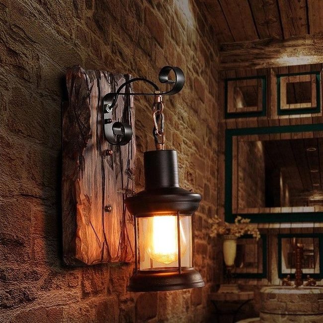 Golden Metal Oil Lamps