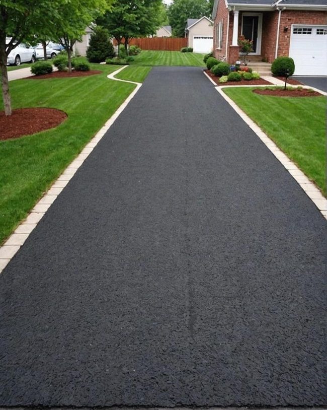 Dark Gray Seamless Paving Surface