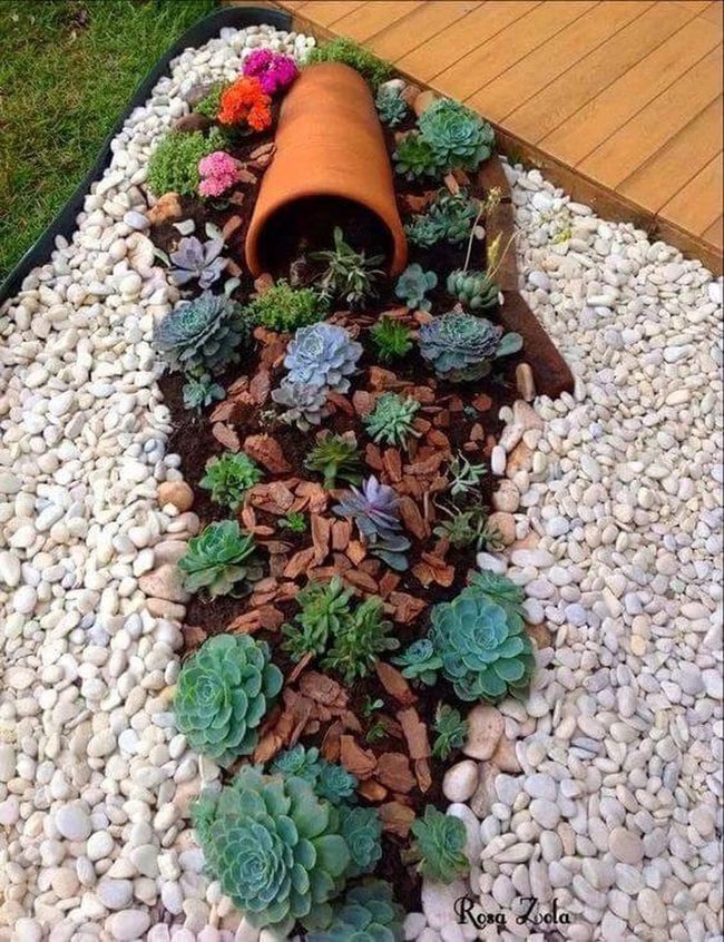 Toppled Terracotta Garden Corner