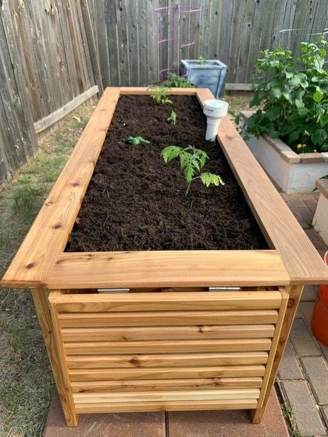 Raised Wooden Garden Planters