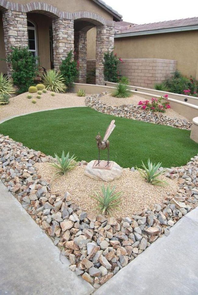 Stone Sculpture Garden Statement