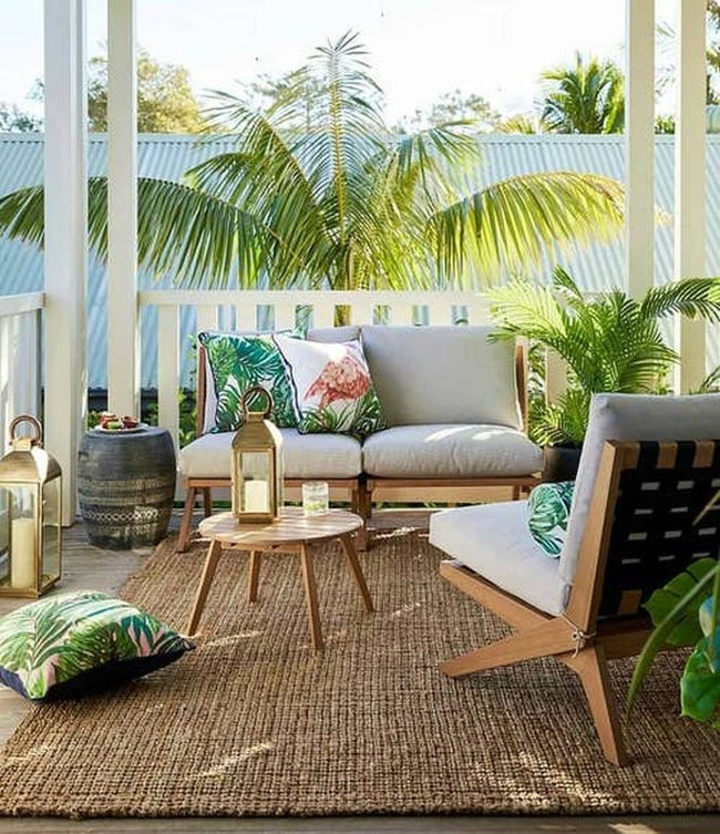 Tropical Green Morning Coffee Nook
