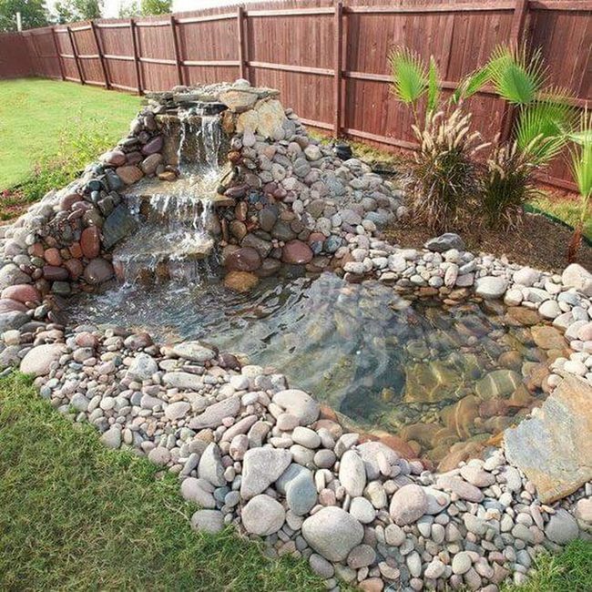 Flowing Water Garden Pond Escape