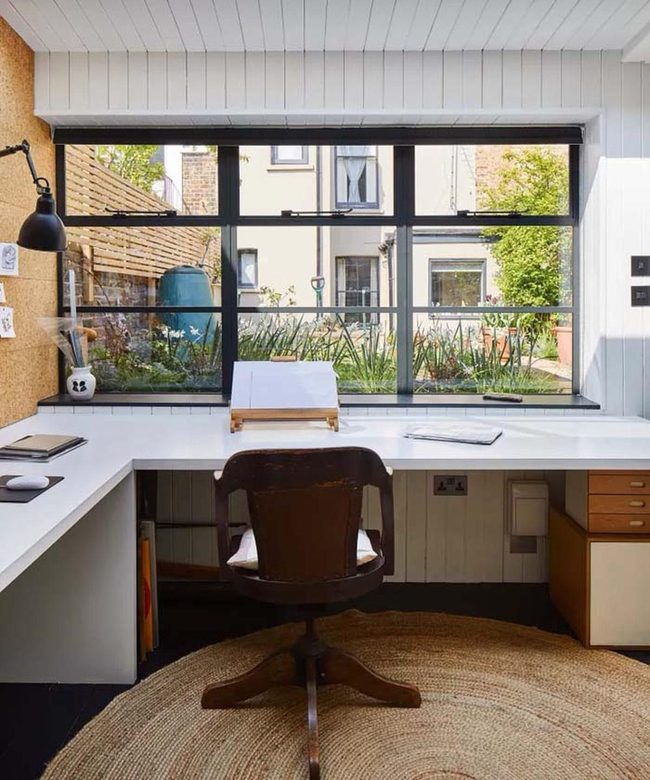 Natural Light Garden Office