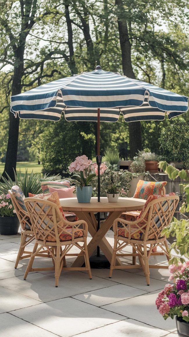 Classic Patio Umbrella Sun Shade
