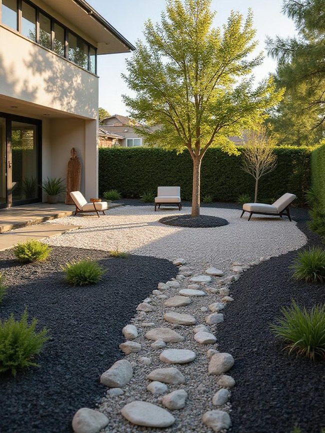 Strategically Placed Stone Foundation