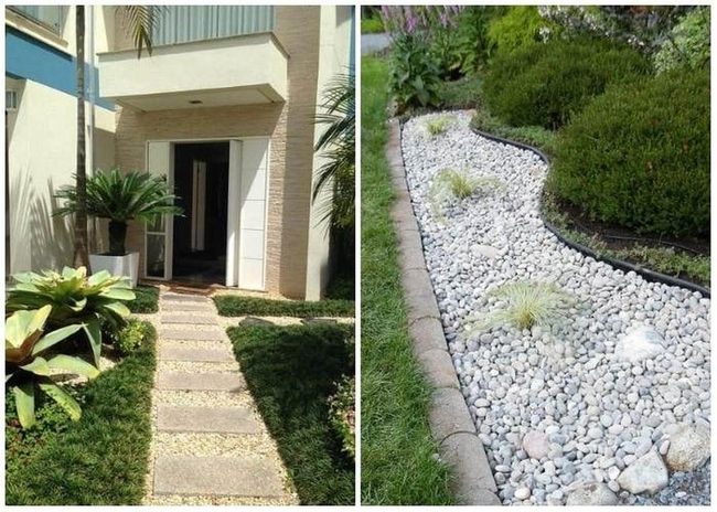 Decorative Rocks Transform Yard Design