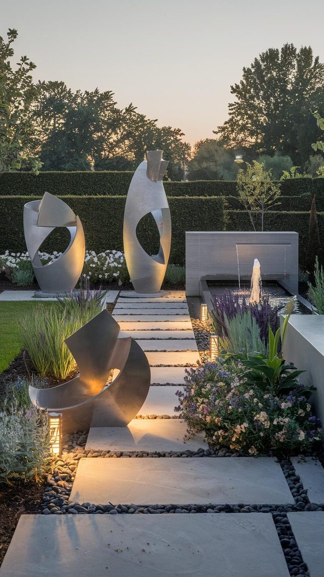 Backyard Sculpture Gallery Spaces
