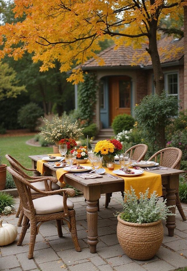 Colorful Pendant Lamps Transform Terrace Spaces