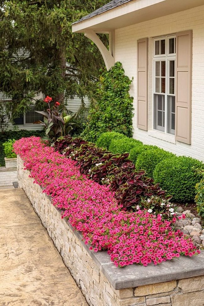 Pink Petals Spring Garden Statement