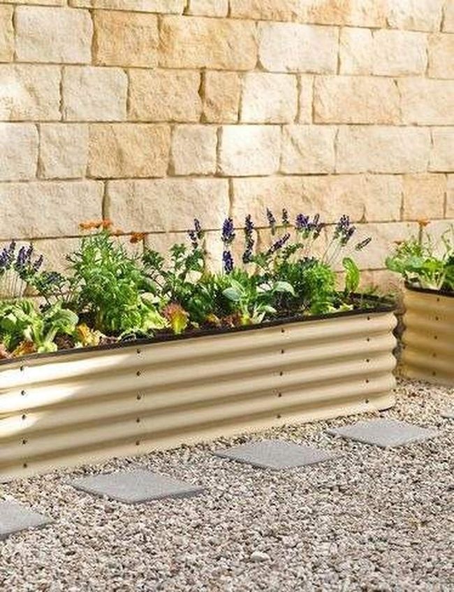 Industrial Metal Garden Beds