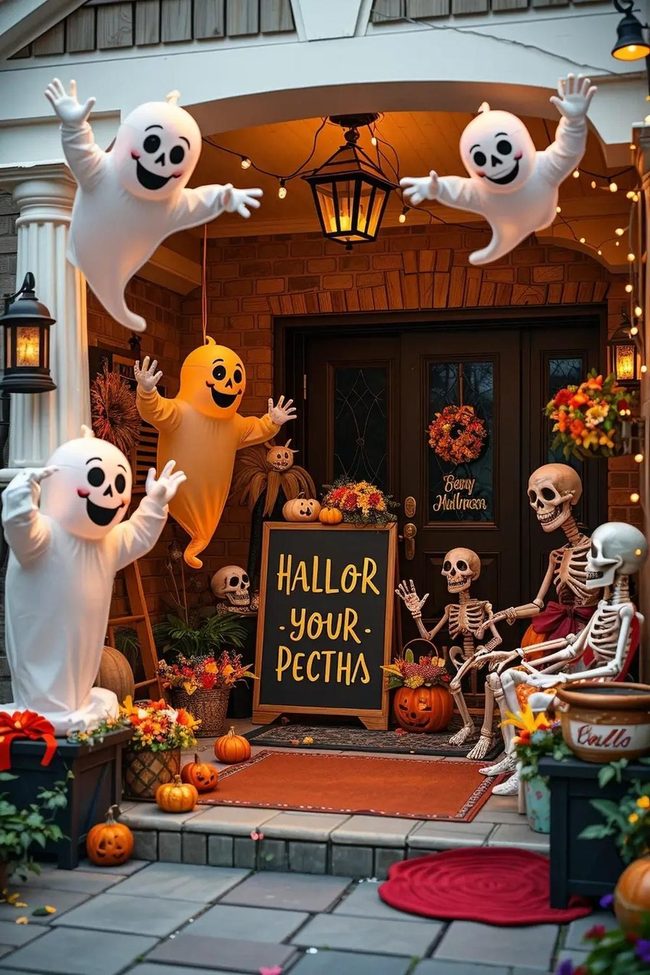 Friendly Ghosts and Glowing Lights