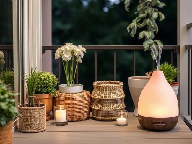 Essential Oil Diffuser Balcony Aromatherapy