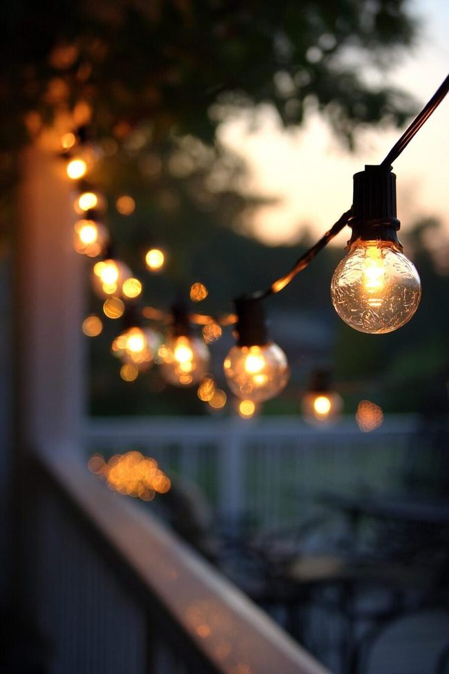 Glowing String Fixture Pathways