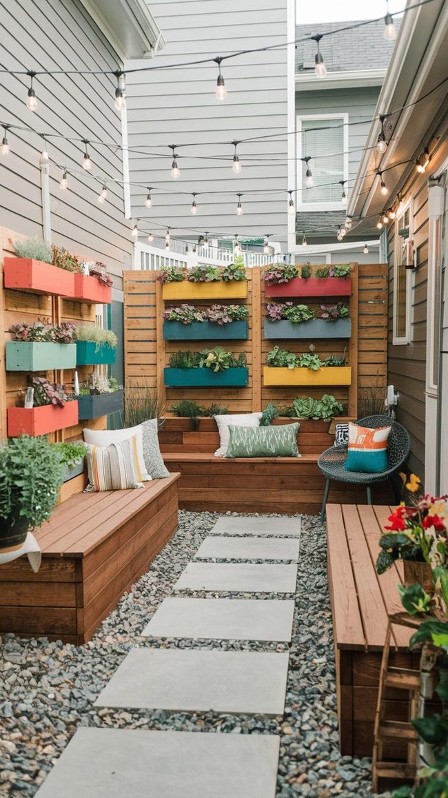 Budget Backyard Transformation with Salvaged Materials