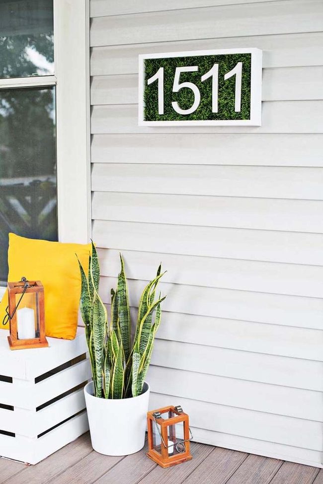 Oversized Numbers White Board Nickel