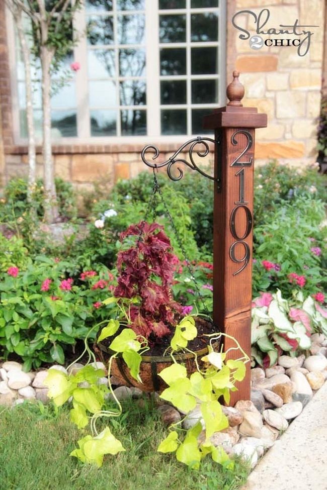 Cascading Plants With House Numbers