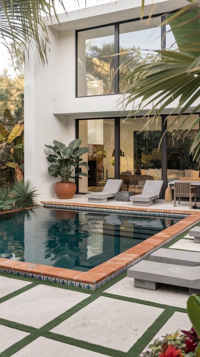 Current Angular Water Feature