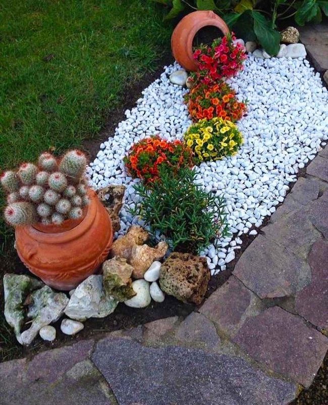 Toppled Terracotta With Spilling Blooms