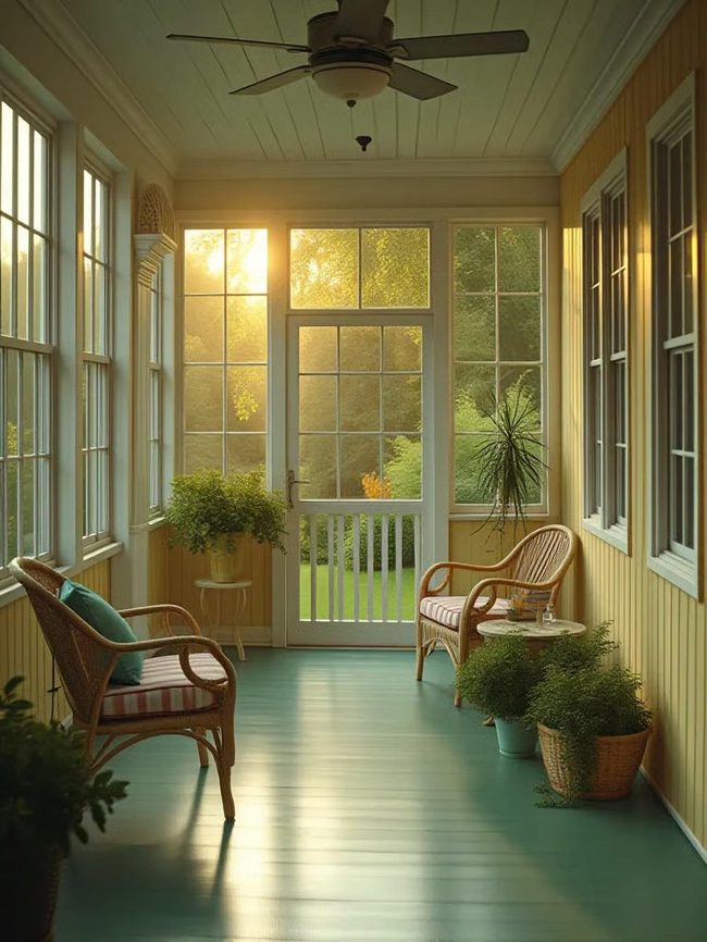 Smooth Porch Paint Technique