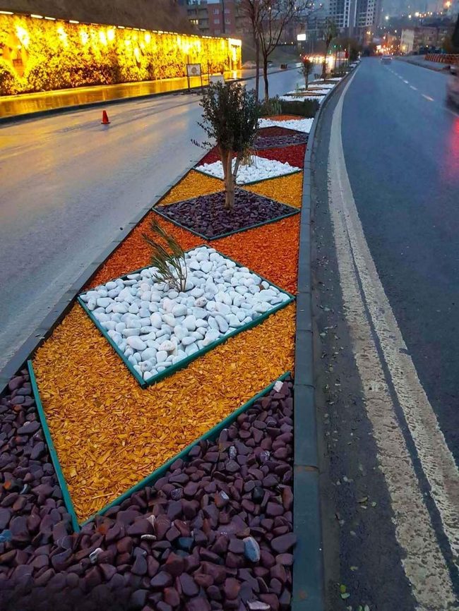 Geometric Gravel Path Design