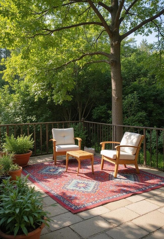 Recycled Material Open-Air Rugs