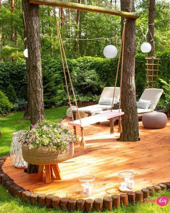 Rope Swing Garden Retreat