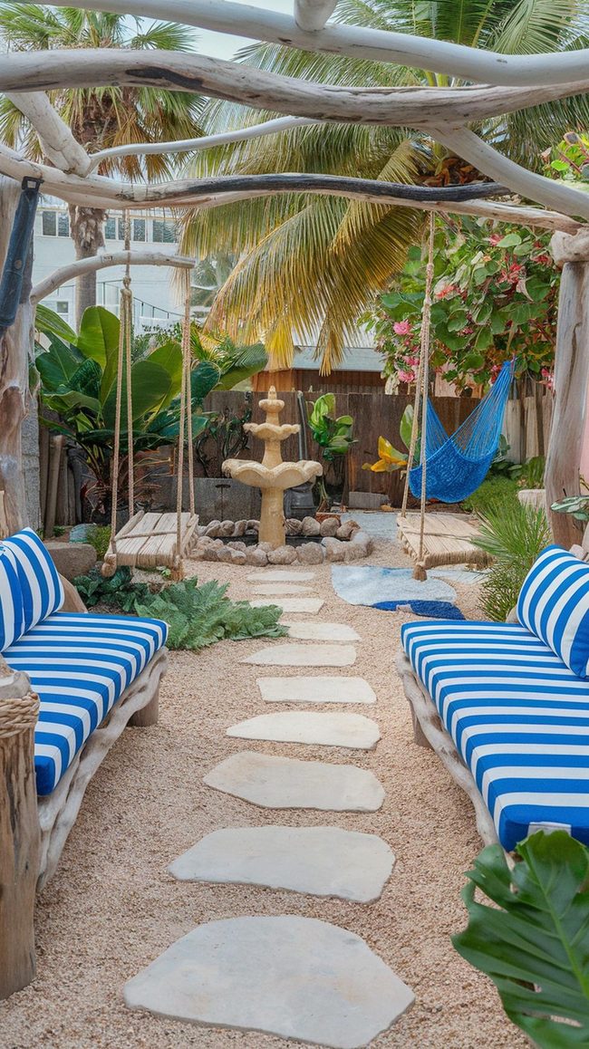 White Sand Pathways Tropical Getaway