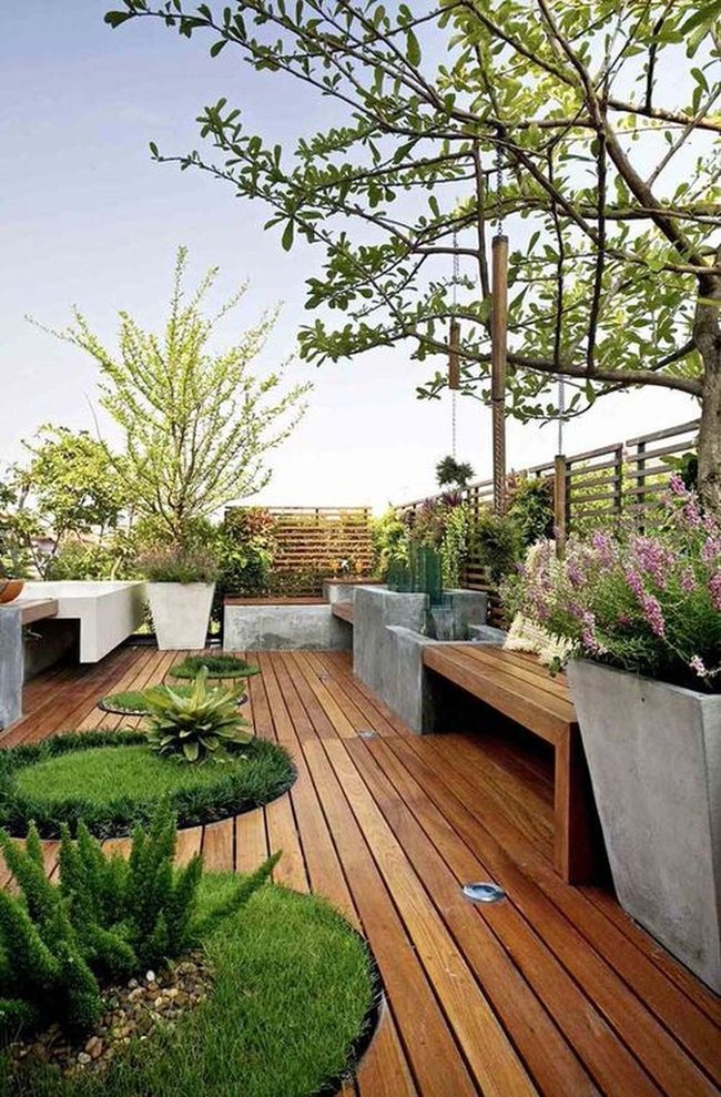 Pallet Wood Meets Circular Green Beds