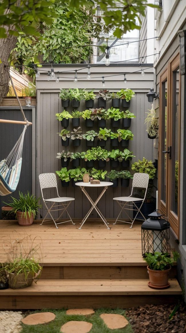 Vertical Green Small Space