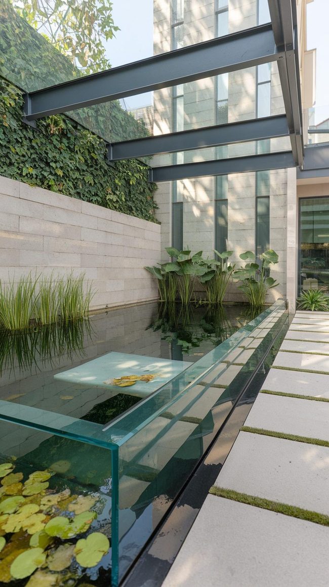 Stunning Glass Edged Acrylic Pool Ideas