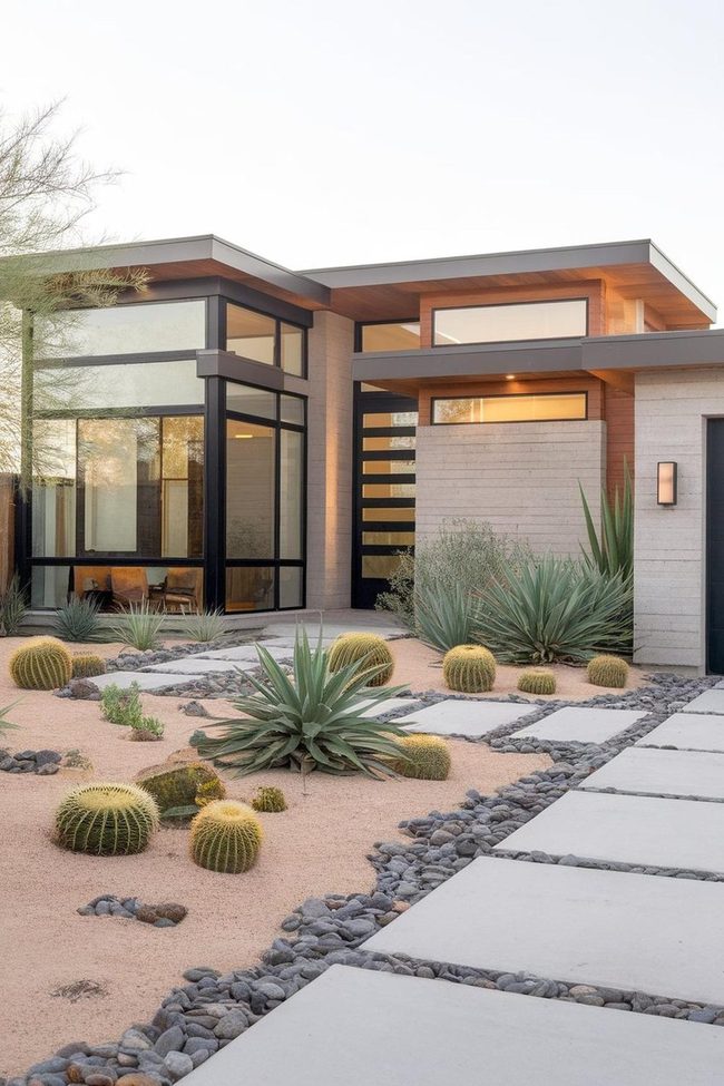 Radiant Ceramic Desert Patio