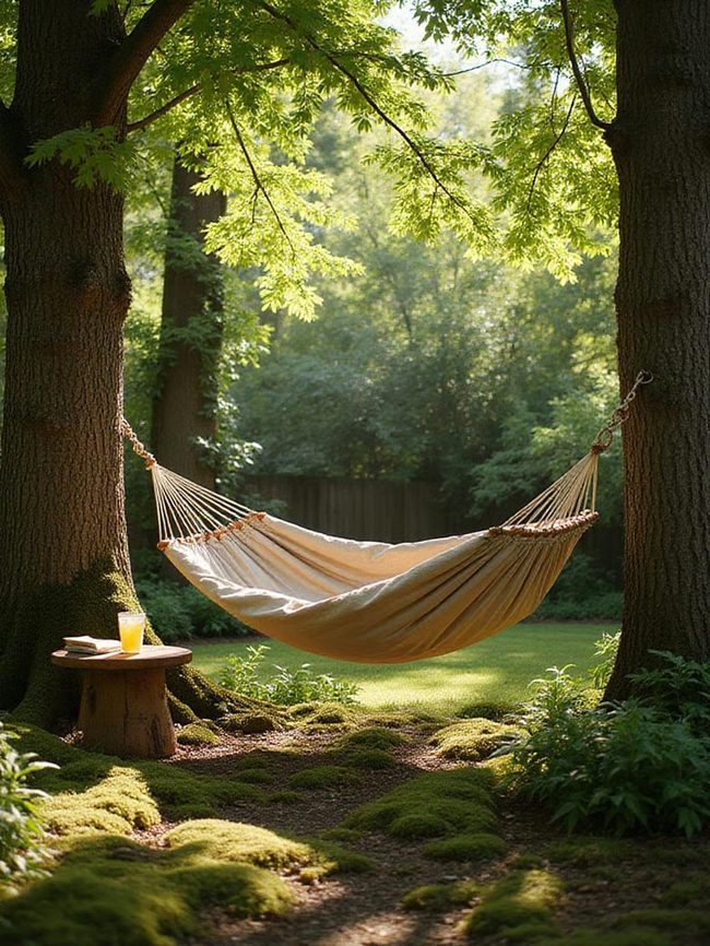 Sheltered Swinging Space For Mental Rest
