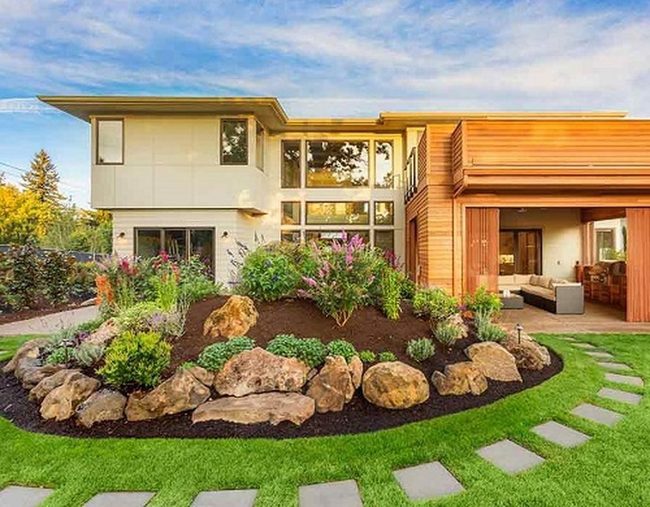 Massive Boulders Desert Garden Design