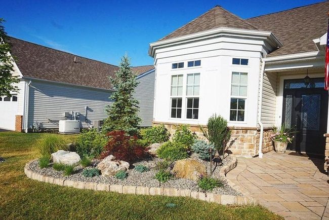 Sand And Stone Garden Beds