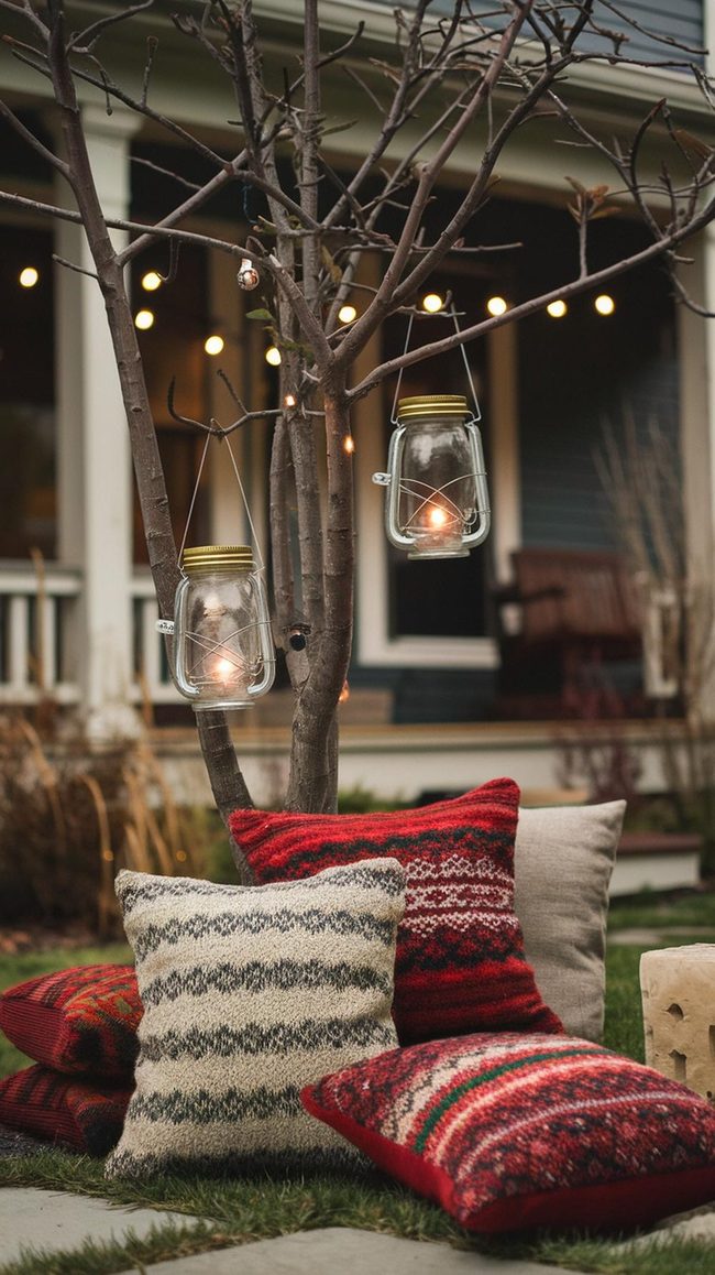 Handmade Lanterns From Recycled Jars