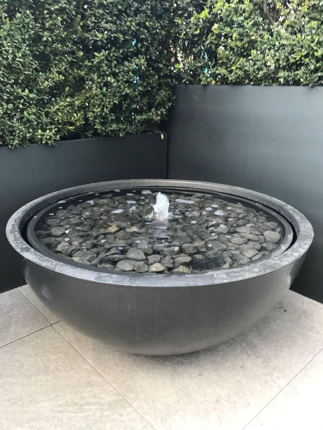Round Water Fountain For Patios