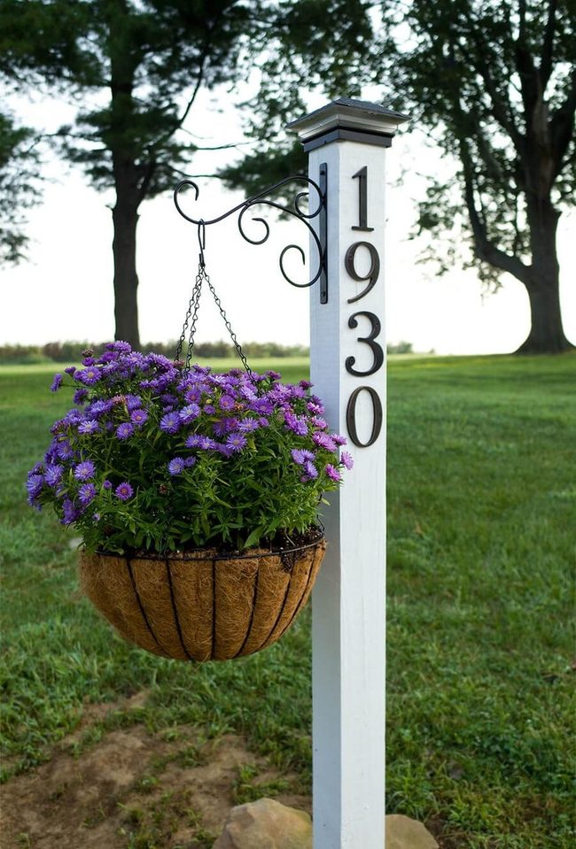 Bold Numbers Frame Your Entry