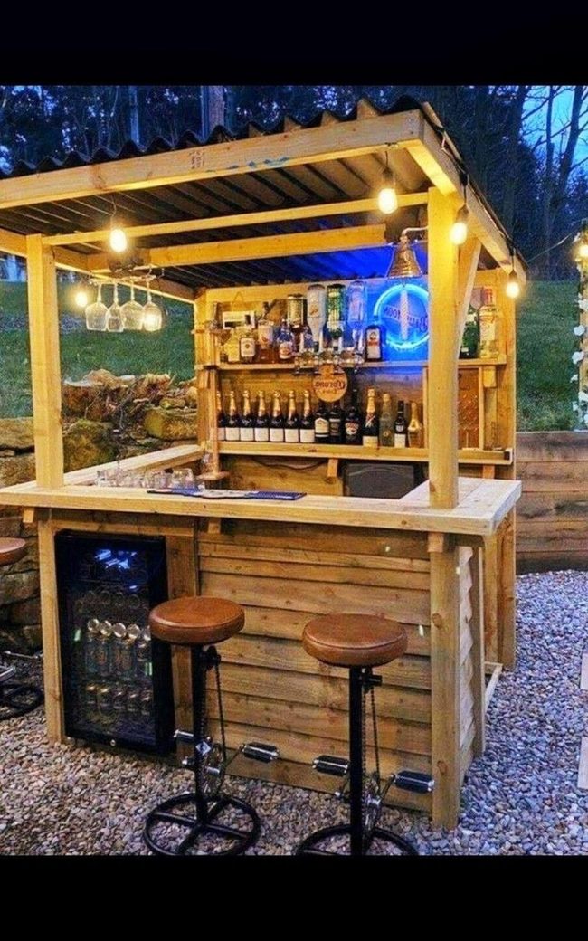 Stone Fire Pit Wooden Gathering Space