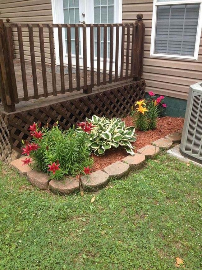 Garden-Edged Deck Oasis