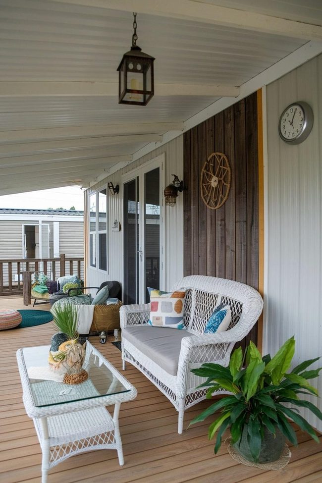 Concrete And Steel Simple Deck