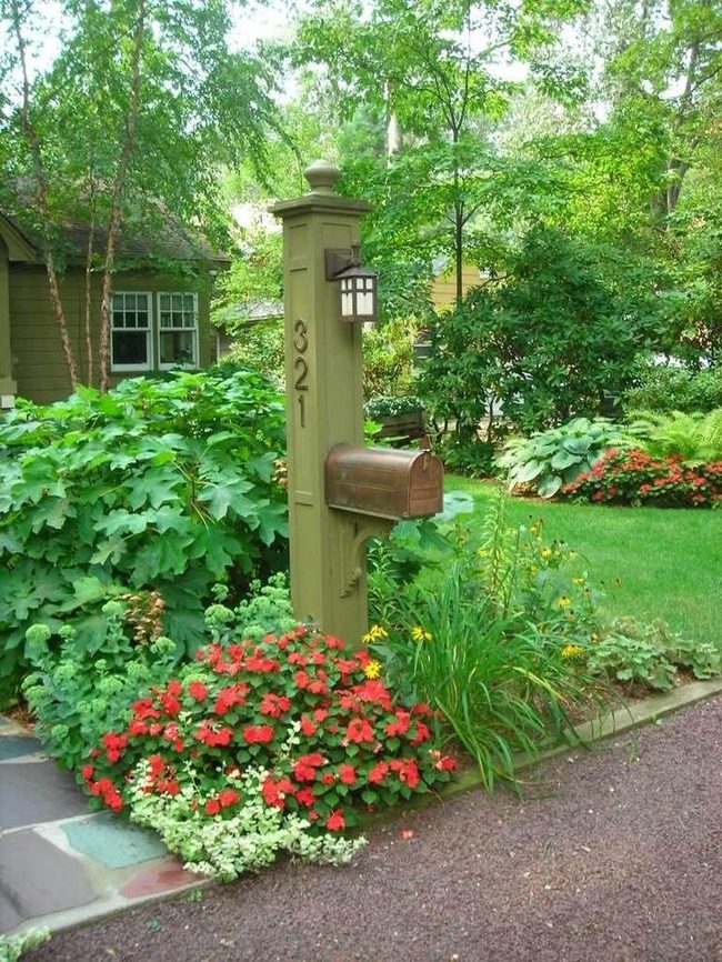 Copper Patina Mailbox Character